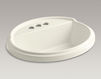 Countertop wash basin Tresham Kohler 2015 K-2992-4-G9 Contemporary / Modern