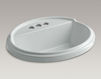 Countertop wash basin Tresham Kohler 2015 K-2992-4-0 Contemporary / Modern