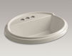 Countertop wash basin Tresham Kohler 2015 K-2992-4-96 Contemporary / Modern