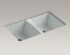 Built-in wash basin Deerfield K-5873-5U-47 Ivory Built-in wash basin Deerfield Kohler 2015 K-5873-5U-47 Contemporary / Modern