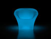 Terrace chair OHLA Plust LIGHTS 8238 A4182+ROSE Minimalism / High-Tech