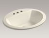 Countertop wash basin Bryant K-2699-4-K4 Dark gray Countertop wash basin Bryant Kohler 2015 K-2699-4-K4 Contemporary / Modern
