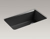 Built-in wash basin Riverby K-5871-5UA3-58 Dark gray Built-in wash basin Riverby Kohler 2015 K-5871-5UA3-58 Contemporary / Modern