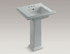 Wash basin with pedestal Tresham Kohler 2015 K-2844-4-58 Contemporary / Modern