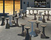 Bar stool ARMILLARIA Plust FURNITURE 6249 WHITE Minimalism / High-Tech