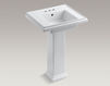 Wash basin with pedestal Tresham Kohler 2015 K-2844-4-47 Contemporary / Modern