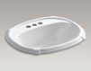 Countertop wash basin Portrait K-2189-4-G9 Gray Countertop wash basin Portrait Kohler 2015 K-2189-4-G9 Contemporary / Modern