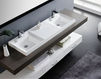 Countertop wash basin Duet 0579 white Countertop wash basin Duet The Bath Collection 2015 0579 Contemporary / Modern