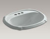 Countertop wash basin Portrait K-2189-4-K4 Dark gray Countertop wash basin Portrait Kohler 2015 K-2189-4-K4 Contemporary / Modern