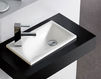 Countertop wash basin Somo 0546 white Countertop wash basin Somo The Bath Collection Resina 0546 Contemporary / Modern