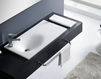 Wall mounted wash basin Verona The Bath Collection Resina 0539 Contemporary / Modern