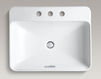 Countertop wash basin Vox Rectangle K-2660-8-0 white Countertop wash basin Vox Rectangle Kohler 2015 K-2660-8-0 Contemporary / Modern