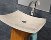 Countertop wash basin Arrecife The Bath Collection Piedra Stone 00326 Contemporary / Modern