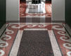 Floor tile CARNEVALE VENEZIANO Petracer's Ceramics Pregiate Ceramiche Italiane CV 14 T ROVERE Art Deco / Art Nouveau