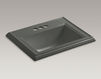 Countertop wash basin Memoirs K-2241-4-K4 Dark gray Countertop wash basin Memoirs Kohler 2015 K-2241-4-K4 Contemporary / Modern