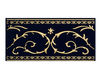 Frieze GRAND ELEGANCE GOLD Petracer's Ceramics Pregiate Ceramiche Italiane B NARCIS B 02 Classical / Historical 
