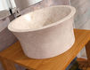 Countertop wash basin Manila The Bath Collection Piedra Stone 00327 Contemporary / Modern
