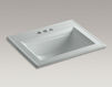 Countertop wash basin Memoirs K-2337-4-K4 Dark gray Countertop wash basin Memoirs Kohler 2015 K-2337-4-K4 Contemporary / Modern