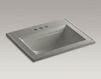 Countertop wash basin Memoirs K-2337-4-0 white Countertop wash basin Memoirs Kohler 2015 K-2337-4-0 Contemporary / Modern