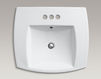 Countertop wash basin Kelston Kohler 2015 K-2381-4-0 Contemporary / Modern