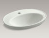 Countertop wash basin Serif K-2075-1-95 Gray Countertop wash basin Serif Kohler 2015 K-2075-1-95 Contemporary / Modern