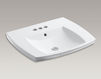 Countertop wash basin Kelston Kohler 2015 K-2381-4-47 Contemporary / Modern