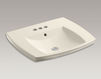 Countertop wash basin Kelston Kohler 2015 K-2381-4-G9 Contemporary / Modern