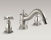 Bath mixer Antique K-T125-3-CP Silver Bath mixer Antique Kohler 2015 K-T125-3-CP Contemporary / Modern