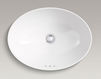Countertop wash basin Vox Oval Kohler 2015 K-99183-0 Contemporary / Modern