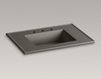 Countertop wash basin Impressions K-2779-8-G83 Ivory Countertop wash basin Impressions Kohler 2015 K-2779-8-G83 Contemporary / Modern