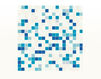 Mosaic EUCALYPTUS Blue Mosaic Trend Group SHADING 2x2 EUCALYPTUS Oriental / Japanese / Chinese