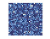 Mosaic Trend Group SHADING 1x1 Blue iris Oriental / Japanese / Chinese