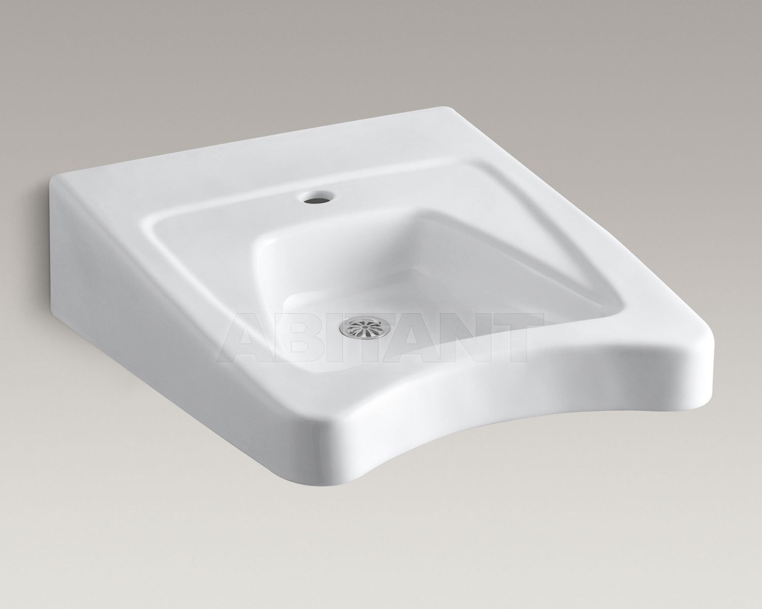 Wall mounted wash basin Morningside K-12638-0 price on request Buy Wall mounted wash basin Morningside Kohler 2015 K-12638-0