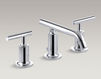 Wash basin mixer Purist Kohler 2015 K-14410-4-BN Contemporary / Modern