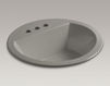 Countertop wash basin Bryant K-2714-4-33 Light beige Countertop wash basin Bryant Kohler 2015 K-2714-4-33 Contemporary / Modern