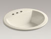 Countertop wash basin Bryant K-2714-4-0 white Countertop wash basin Bryant Kohler 2015 K-2714-4-0 Contemporary / Modern