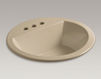 Countertop wash basin Bryant Kohler 2015 K-2714-4-0 Contemporary / Modern