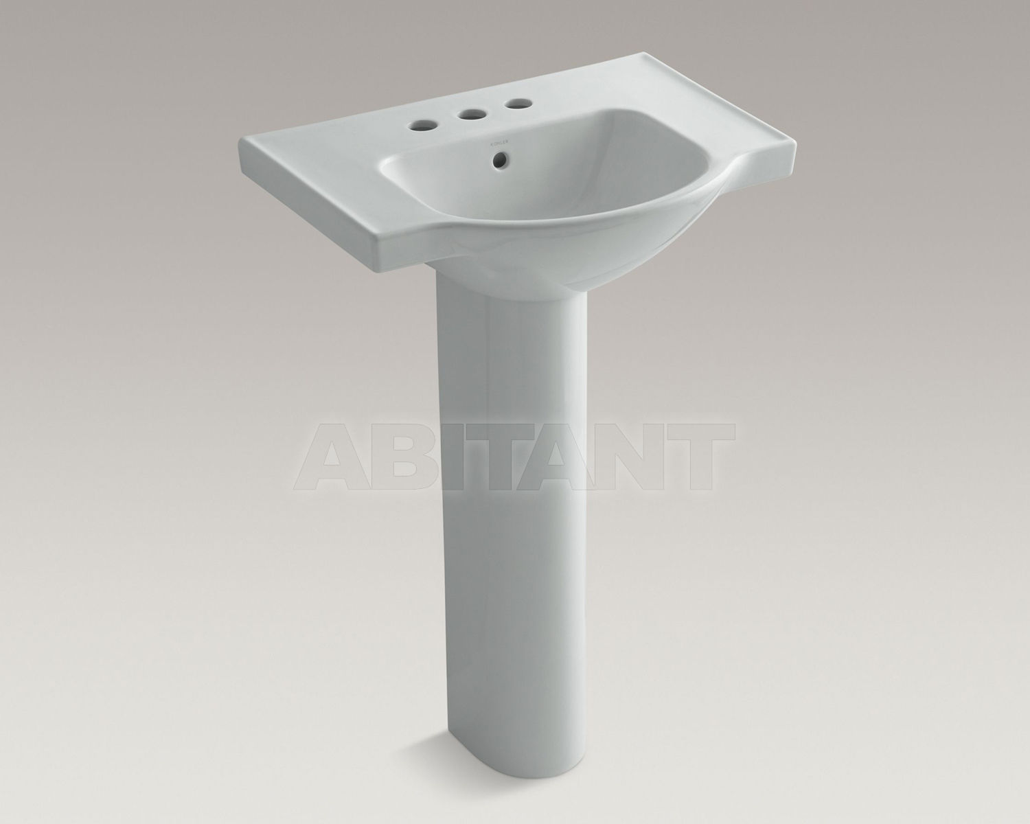 Wash basin with pedestal Veer K-5266-4-95 price on request Buy Wash basin with pedestal Veer Kohler 2015 K-5266-4-95