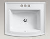 Countertop wash basin Archer K-2356-4-0 white Countertop wash basin Archer Kohler 2015 K-2356-4-0 Contemporary / Modern