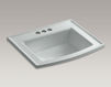 Countertop wash basin Archer Kohler 2015 K-2356-4-0 Contemporary / Modern