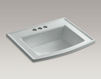 Countertop wash basin Archer K-2356-4-G9 Gray Countertop wash basin Archer Kohler 2015 K-2356-4-G9 Contemporary / Modern