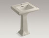 Wash basin with pedestal Memoirs K-2238-1-0 white Wash basin with pedestal Memoirs Kohler 2015 K-2238-1-0 Contemporary / Modern