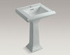 Wash basin with pedestal Memoirs K-2238-1-0 white Wash basin with pedestal Memoirs Kohler 2015 K-2238-1-0 Contemporary / Modern