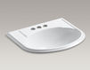 Countertop wash basin Devonshire K-2279-4-95 Gray Countertop wash basin Devonshire Kohler 2015 K-2279-4-95 Contemporary / Modern