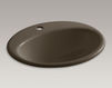 Countertop wash basin Farmington K-2905-1-7 Black Countertop wash basin Farmington Kohler 2015 K-2905-1-7 Contemporary / Modern