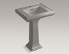 Wash basin with pedestal Memoirs K-2238-1-58 Dark gray Wash basin with pedestal Memoirs Kohler 2015 K-2238-1-58 Contemporary / Modern