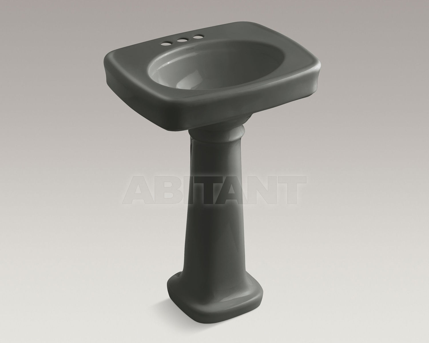 Wash basin with pedestal Bancroft K-2338-4-58 price on request Buy Wash basin with pedestal Bancroft Kohler 2015 K-2338-4-58