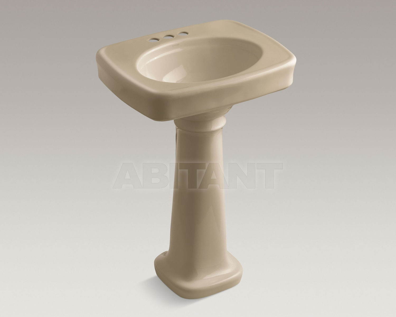 Wash basin with pedestal Bancroft K-2338-4-33 price on request Buy Wash basin with pedestal Bancroft Kohler 2015 K-2338-4-33