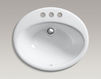 Countertop wash basin Farmington K-2905-4-95 Gray Countertop wash basin Farmington Kohler 2015 K-2905-4-95 Contemporary / Modern