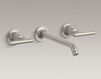 Wall mixer  Purist Kohler 2015 K-T14415-4-SN Contemporary / Modern